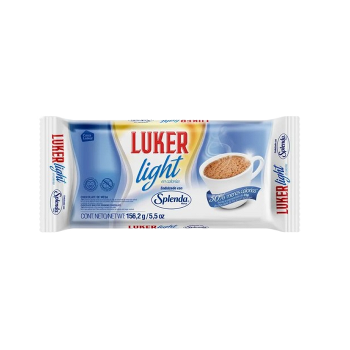 CHOCOLATE LUKER 156.6G LIGHT SPLENDA