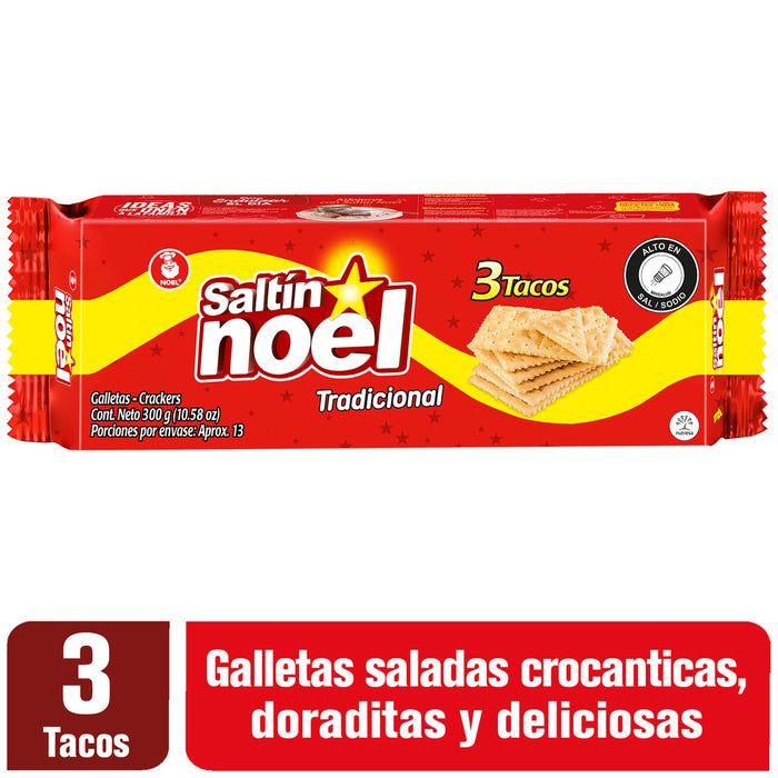 GALLETA SALTIN NOEL 3TAC 300G