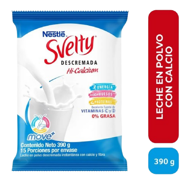 LECHE SVELTY MOVE 390G DESCREMADA