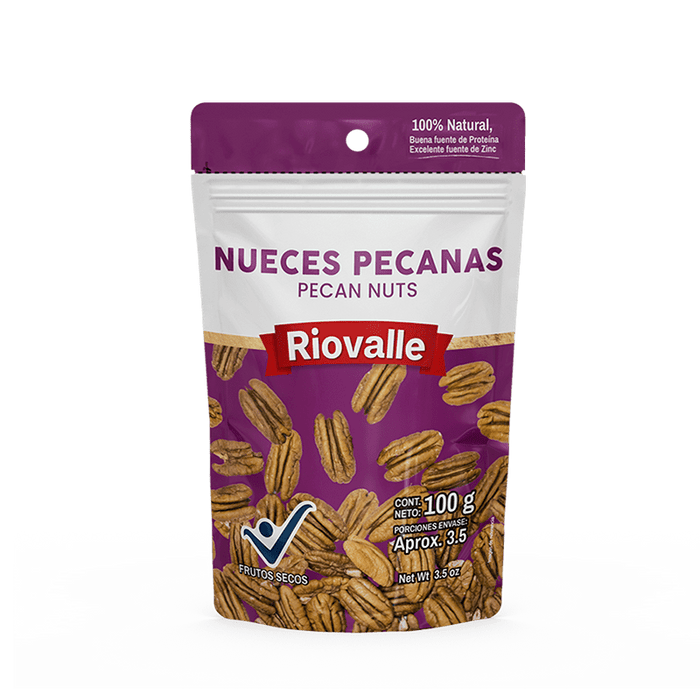 NUECES PECANAS RIOVALLE 100G