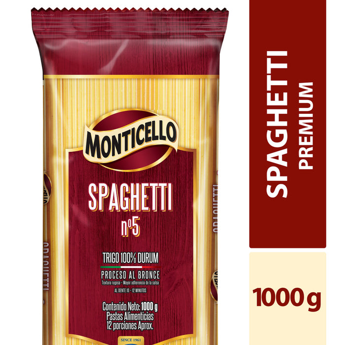 PASTA MONTICELLO 100GR SPAGUETTI