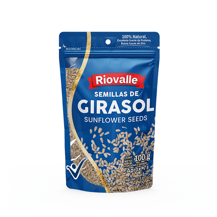 SEMILLAS GIRASOL 100G RIOVALLE