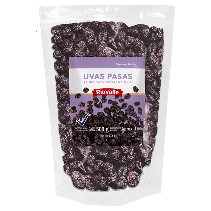 UVAS PASAS RIOVALLE 500G