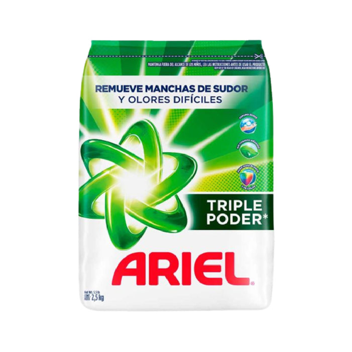 DETERGENTE ARIEL 2500G REGULAR