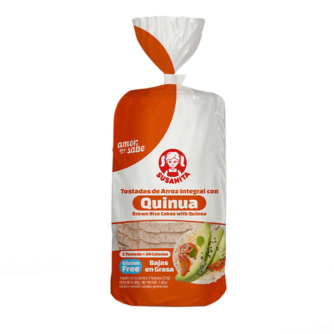 TOSTADA SUSANITA 80G ARROZ INT QUINUA