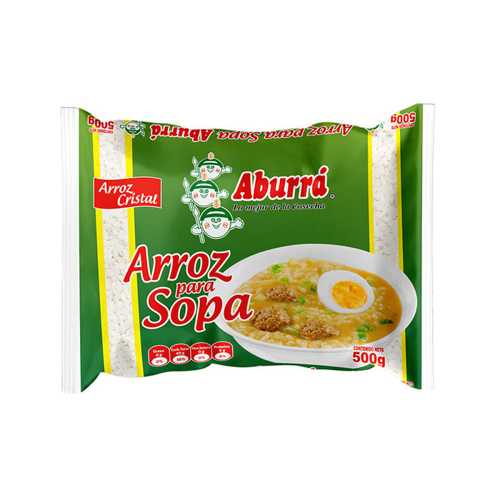 ARROZ ABURRA 500G SOPA