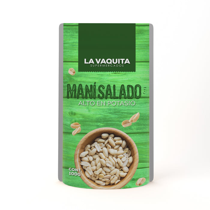 MANI SALADO LA VAQUITA 100 GR