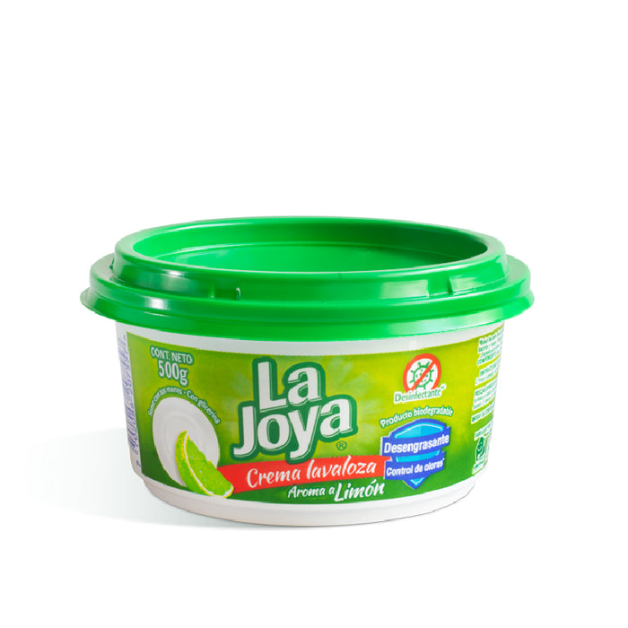 LAVALOZA CREMA  LA JOYA 500G LIMON