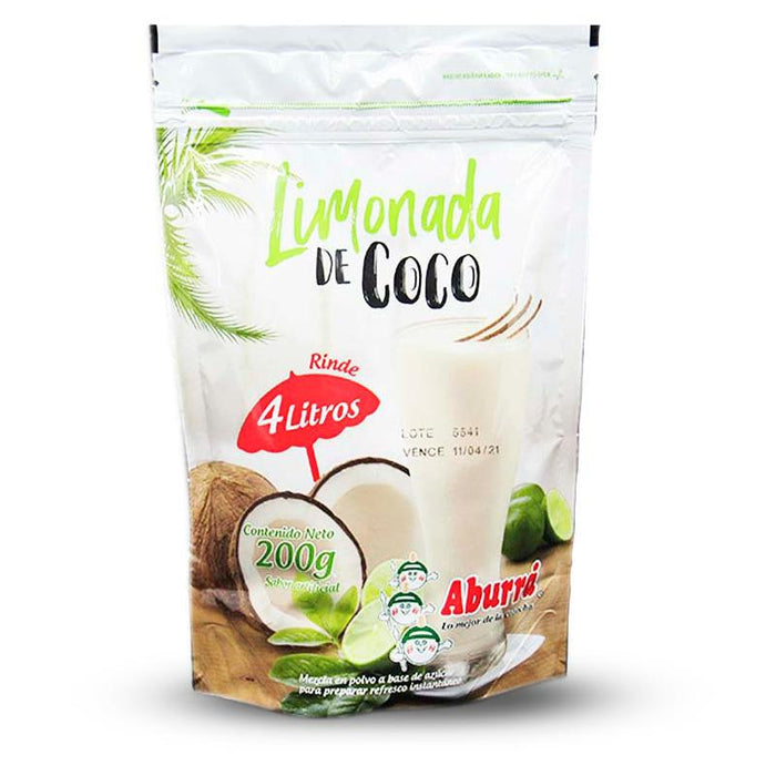 LIMONADA DE COCO ABURRA 4LT 200G