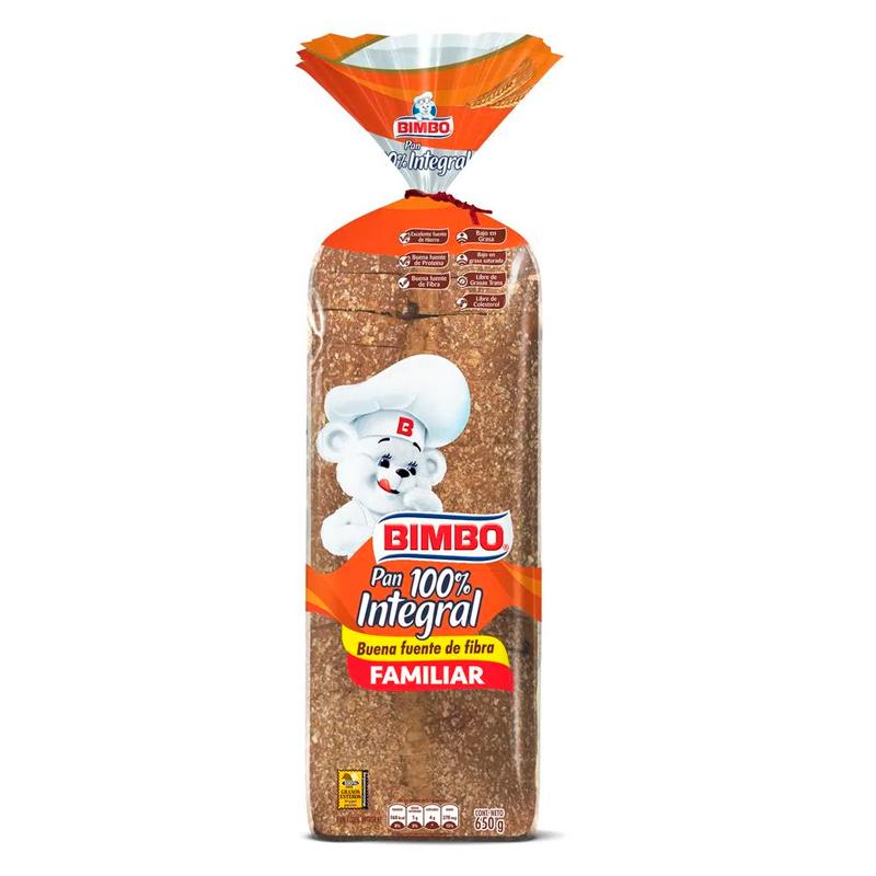 PAN BIMBO FIT 350G CERO INTEGRAL — Supermercados Supervaquita