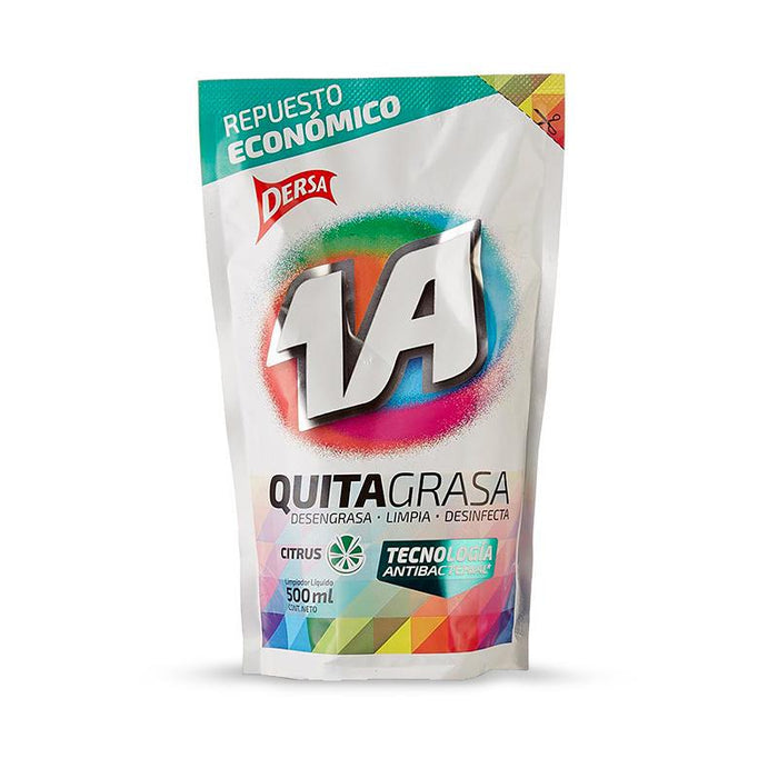 QUITAGRASA 1A 500ML DOY PACK