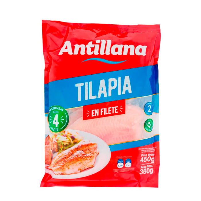 FILETE TILAPIA ANTILLANA 450G
