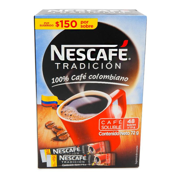 CAFE NESCAFE 48U 1.5G TRADICION