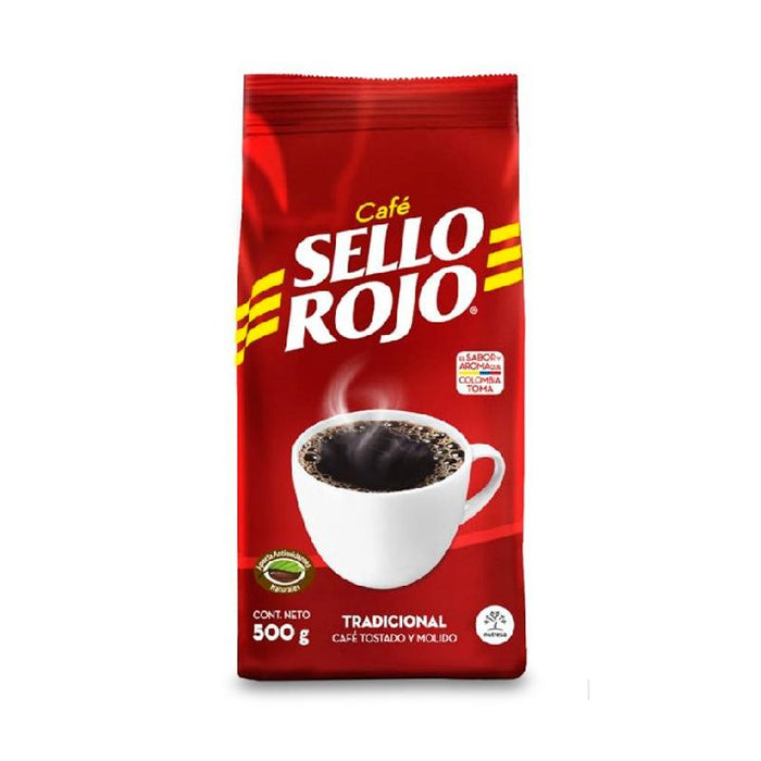 CAFE SELLO ROJO 500G FUERTE