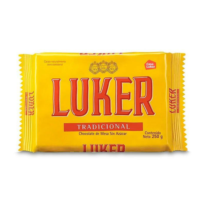 CHOCOLATE LUKER 250G AMARGO