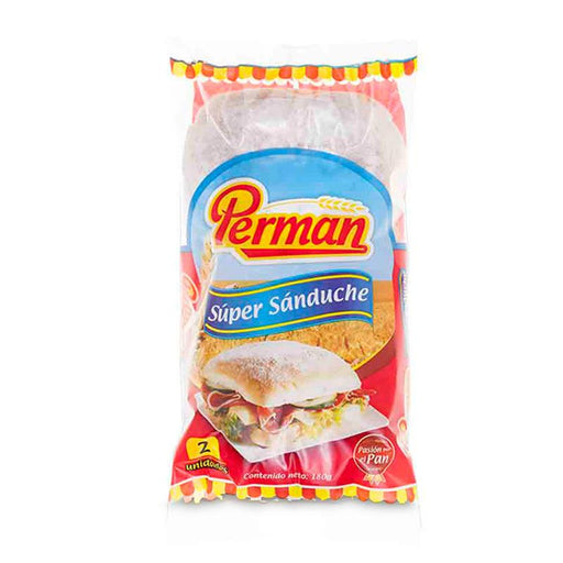 PAN SUPER SANDUCHE 2U PERMAN